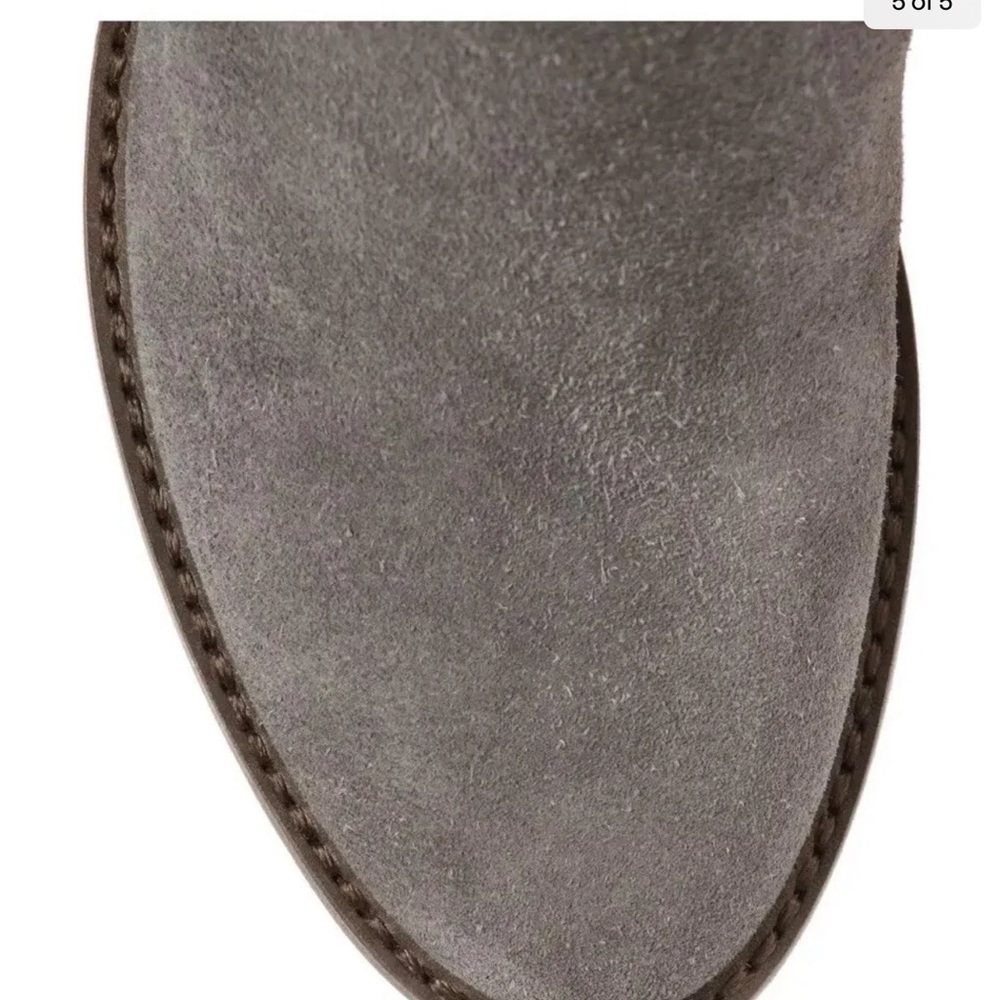 Vince Camuto Madolee Over The Knee Boots Size 5.5 Gray Suede